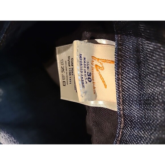 Citizens of Humanity Kelly 001 Jeans Sz 30Low Boot Dark Wash w Stretch - Picture 6 of 11